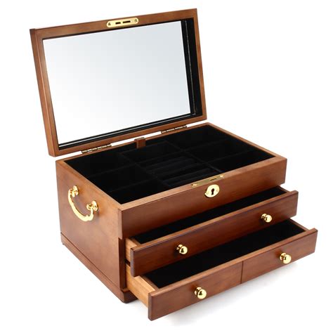 luxury wooden jewellery boxes